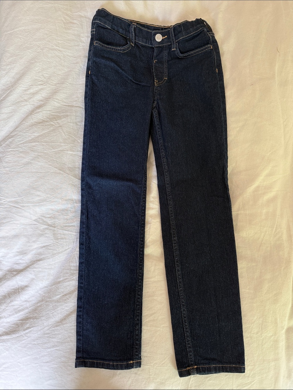 H&M Navy Straight-Leg Women's Jeans